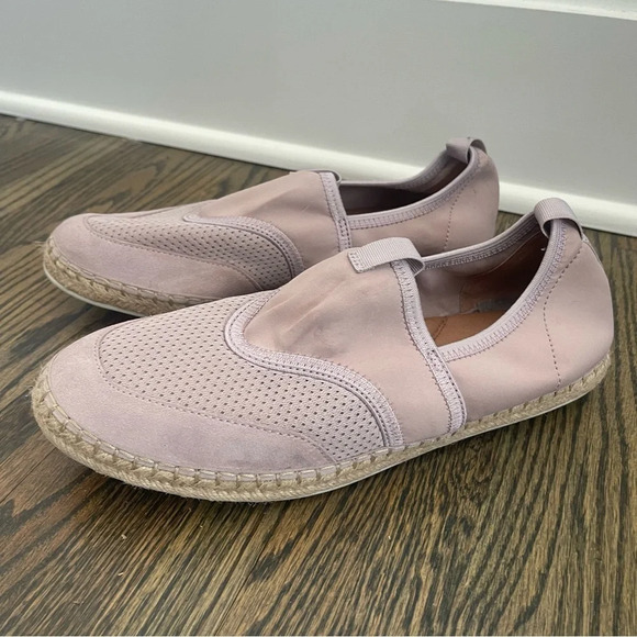 Gentle Souls by Kenneth Cole Lizzy lilac sporty slip on espadrille flats 10 - Picture 5 of 8